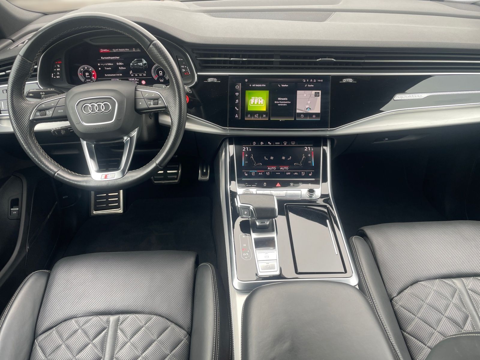 Audi Q8 50 TDI qu. tiptr. S line Pano B&O AHK HUD Sta