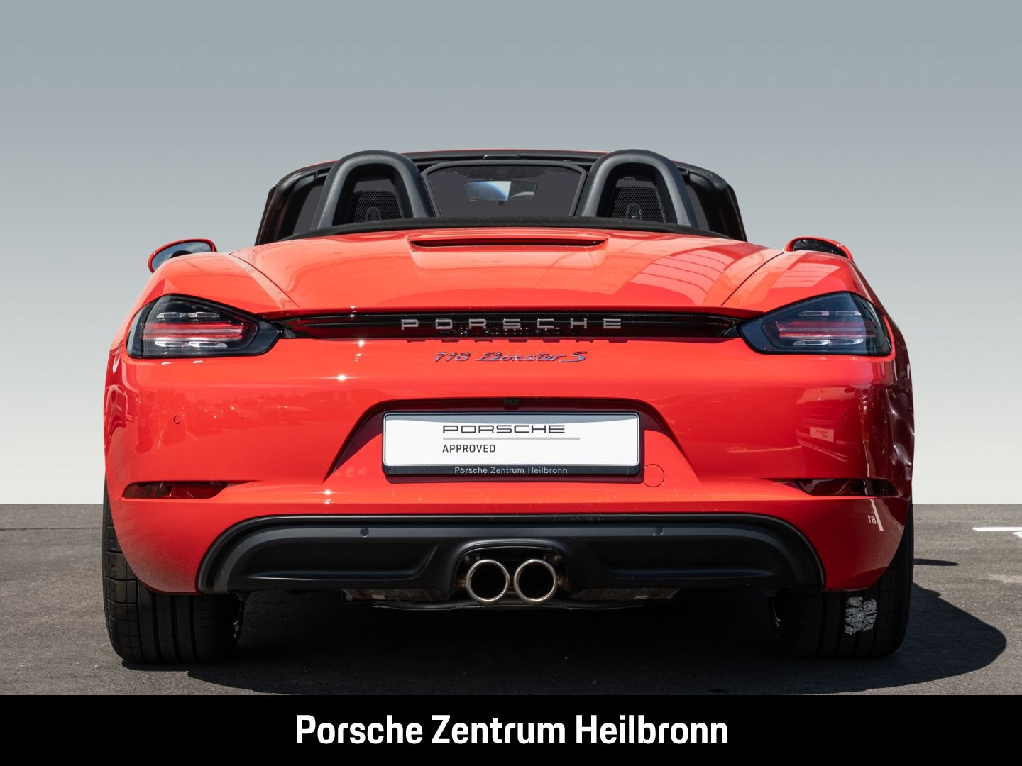 Porsche Boxster 718 S Sportabgasanlage Abstandstempomat