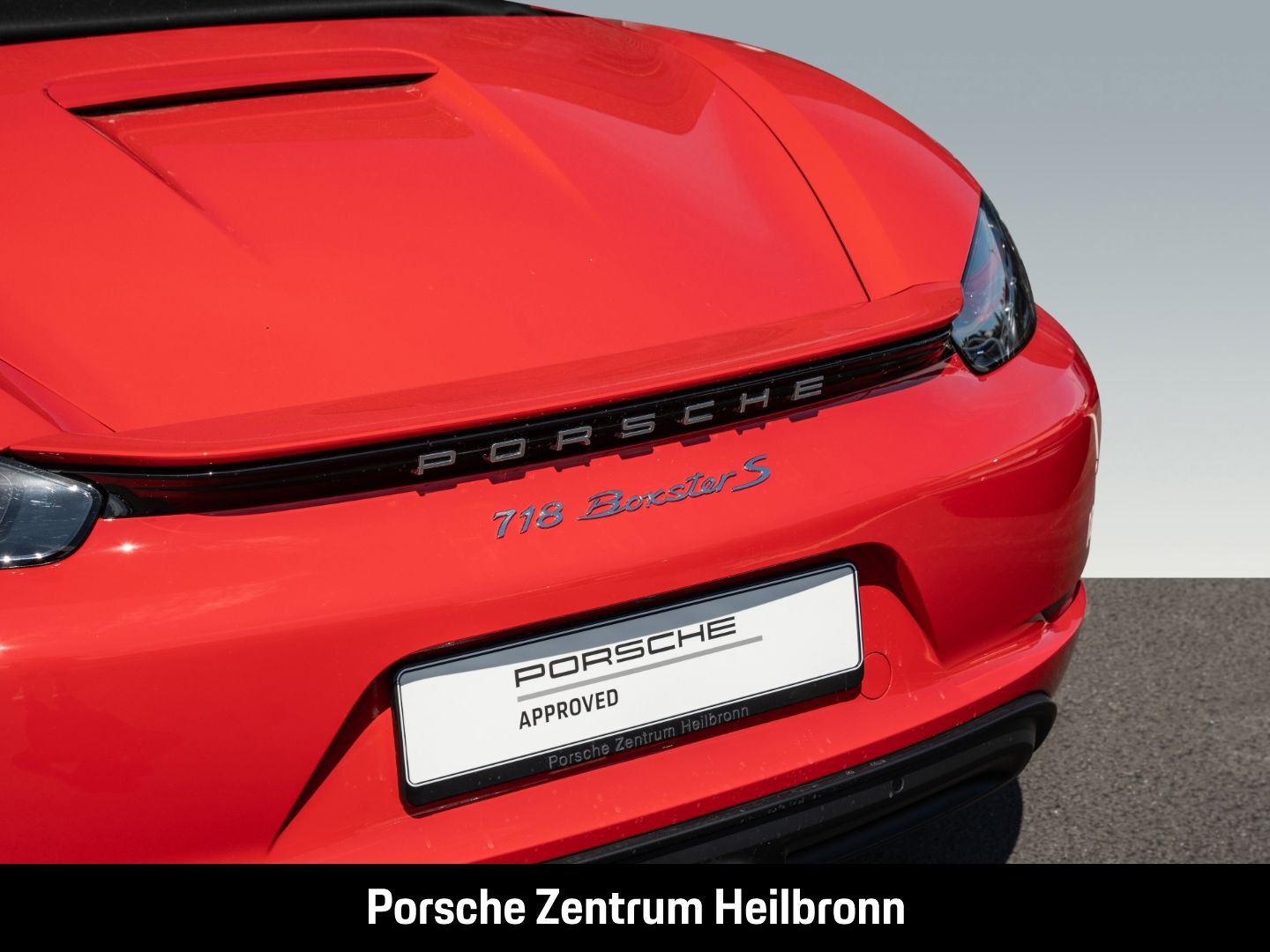 Porsche Boxster 718 S Sportabgasanlage Abstandstempomat