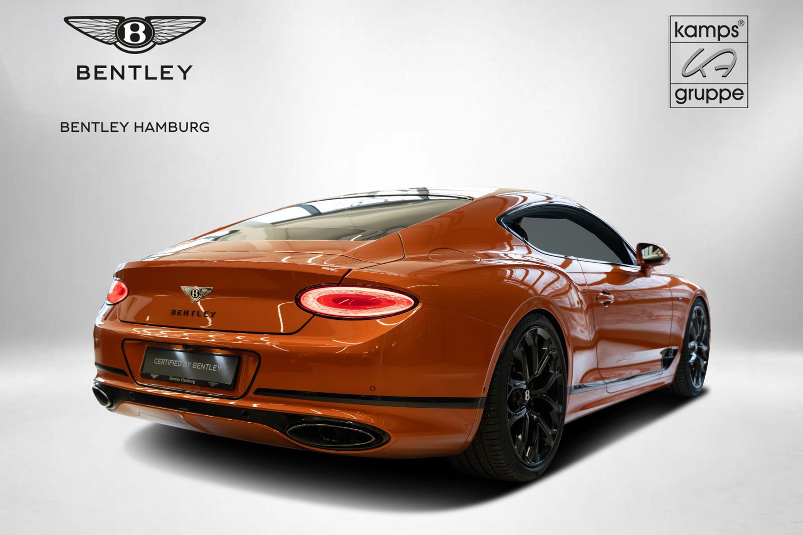 Bentley Continental GT Speed W12 Mandarin Hide Mulliner