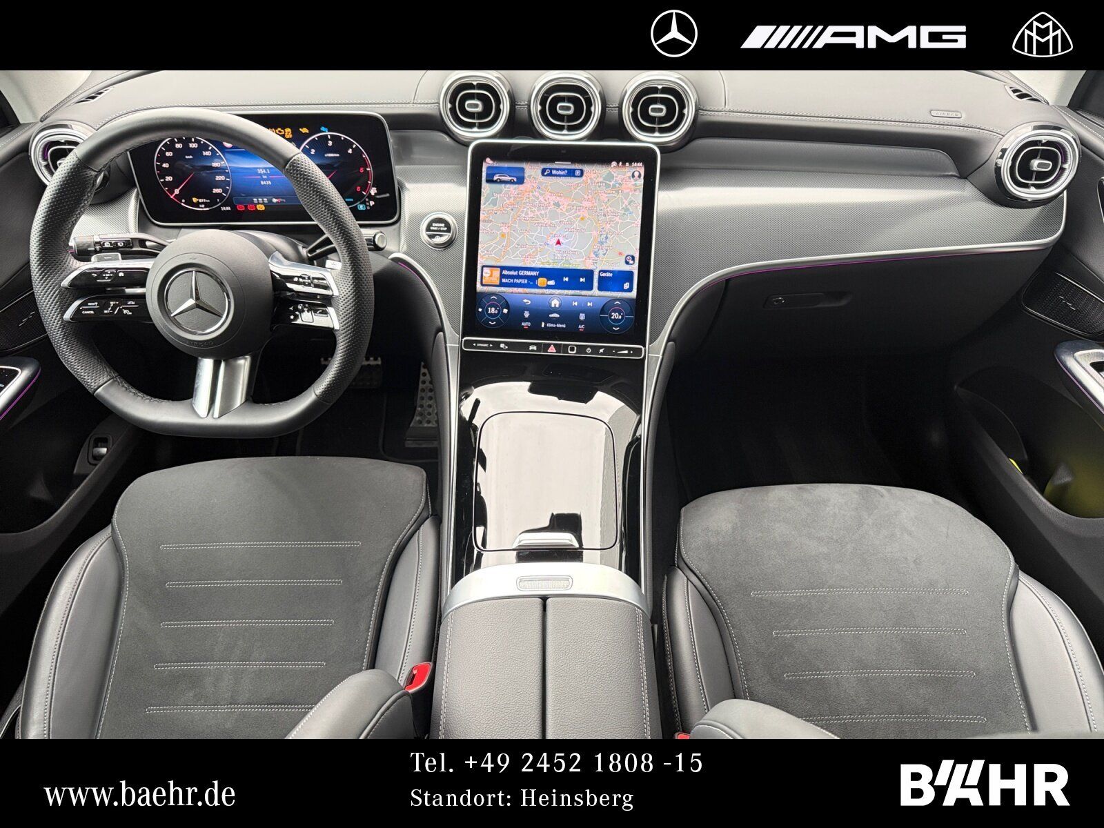 Mercedes-Benz GLC 220 d 4M AMG+Night/MBUX/LED/AHK/360°/LMR19"