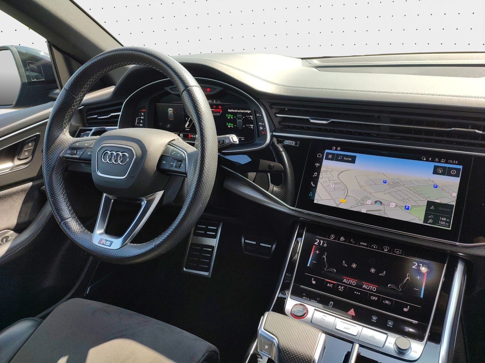 Audi RS Q8*Navi*Matrix*Alu*AHK*B&O*HUD*PDC*Virtual Co