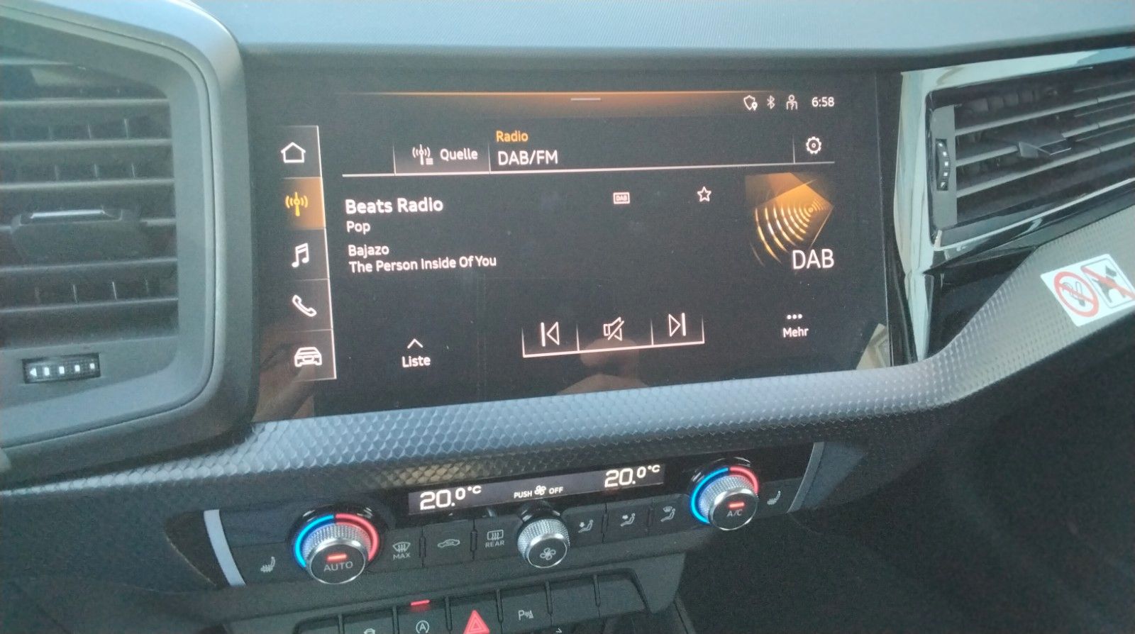 Audi A1 Sportback 30 TFSI DSG LED TEMPOMAT VIRTUELL