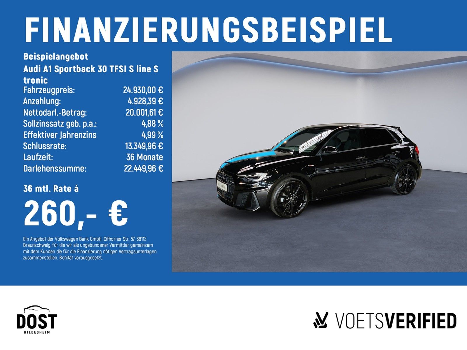 Audi A1 Sportback 30 TFSI S line S tronic - Samsaru's Car Outlet