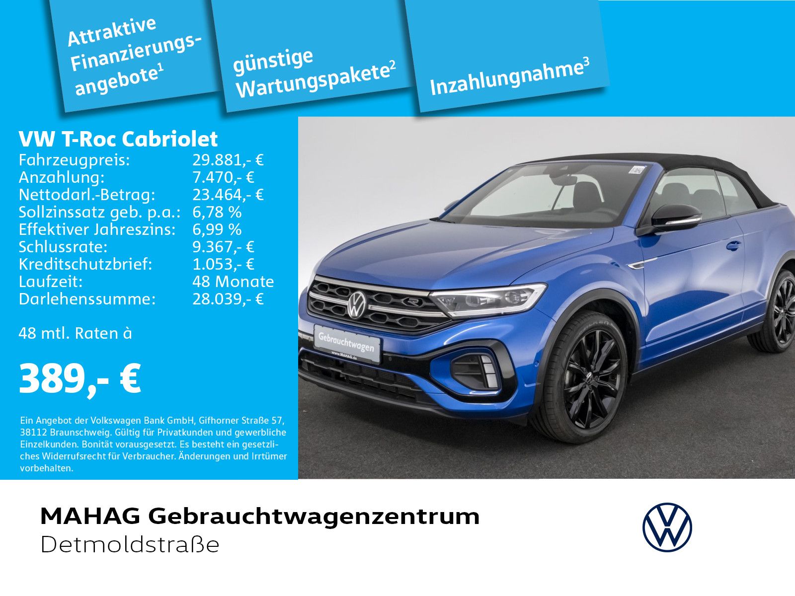 Volkswagen T-Roc R-Line - Samsaru's Car Outlet