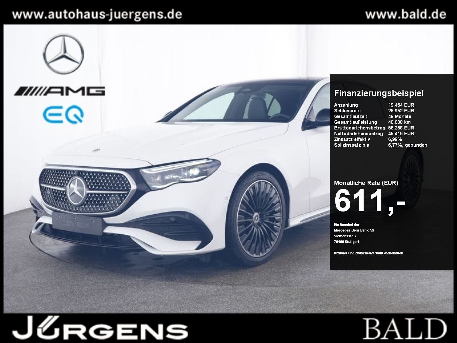 Mercedes-Benz E 220 d AMG-Sport - Samsaru's Car Outlet