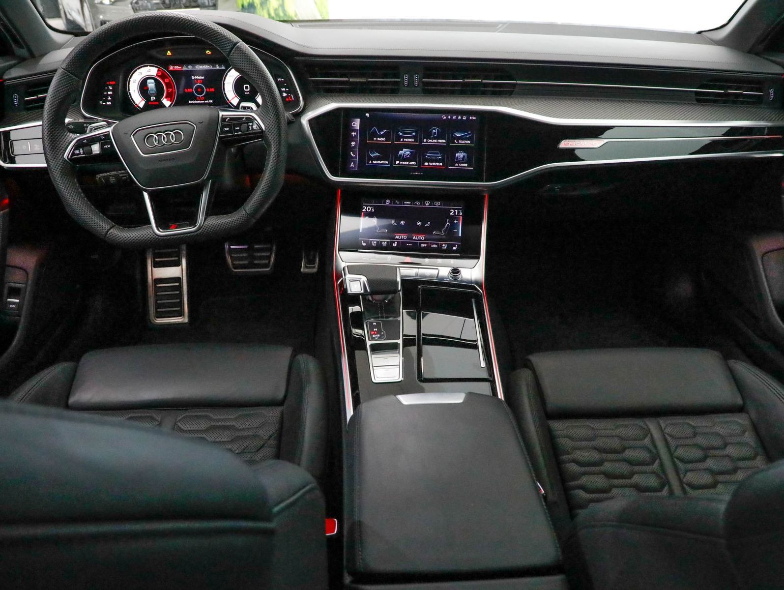Audi RS 6 Avant performance AHK Pano HUD Matrix B&O