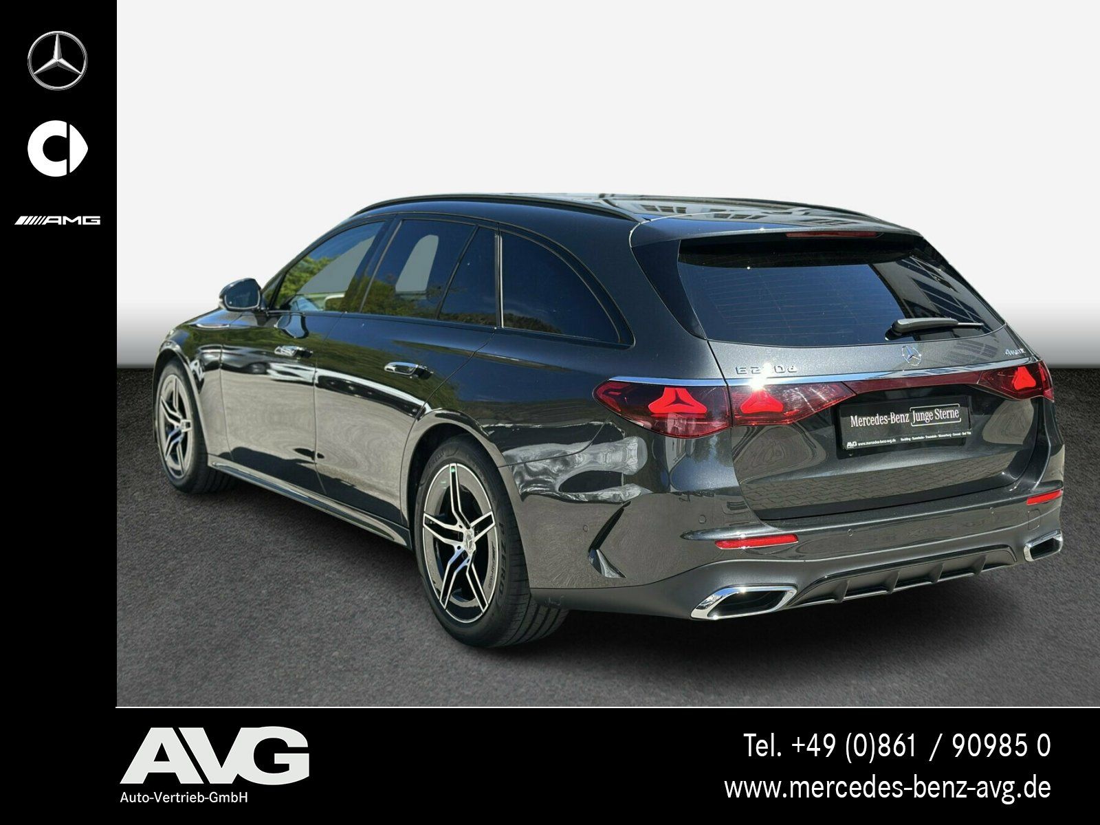 Mercedes-Benz E 220 d 4M T AMG-Advanced AHK Night Distronic