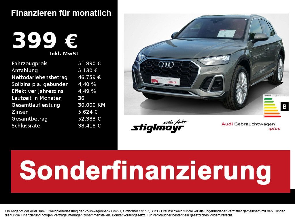 Audi Q5 S-line 50 TFSIe quattro ACC+AHK+MATRIX+PANO