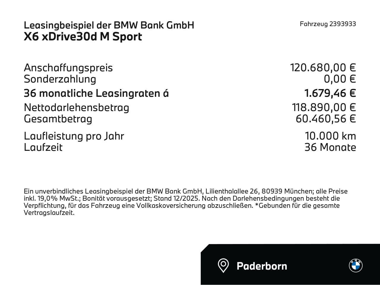 BMW X6 xDrive30d M Sport Sportpaket Bluetooth HUD