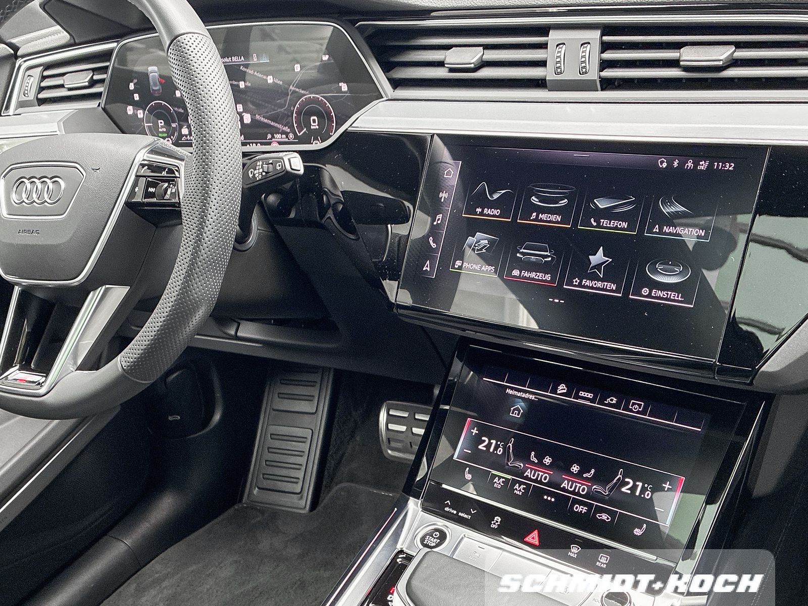 Audi Q8 e-tron 55 quattro advanced S-LINE B+O PANO