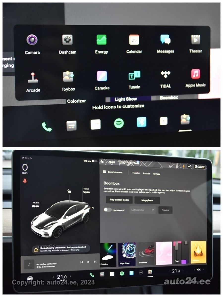 Tesla Model Y PERFORMANCE Dual AWD Long range