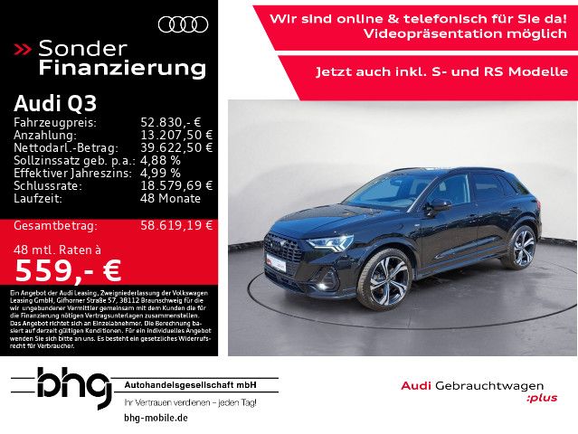 Audi Q3 40TDI quattro S tronic S line AHK ACCAssist M