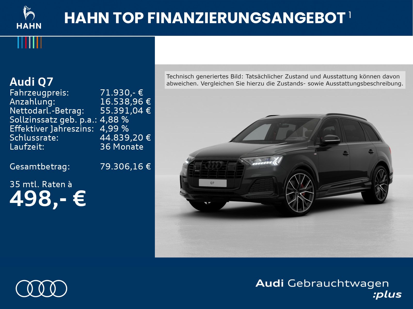 Audi Q7 50 TDI quattro competition plus AHK B&O Matri