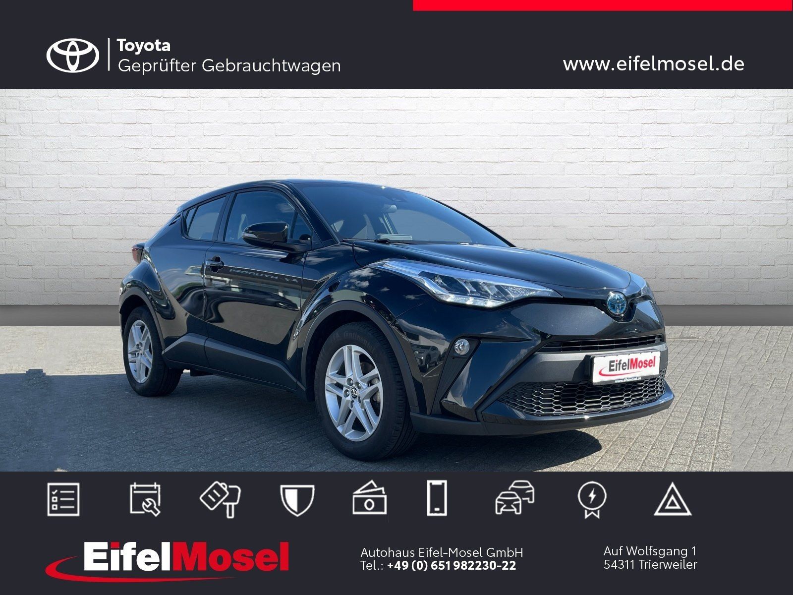 Toyota C-HR 1.8-l-Hybrid 5-Flow - Samsaru's Car Outlet