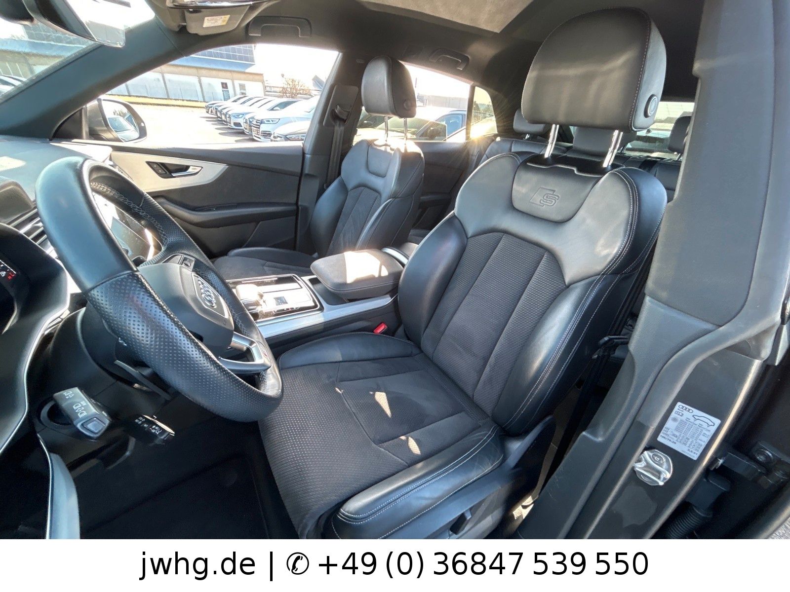 Audi Q8 55TFSI Quattro S-Line|ACC|VCockp|HUD|Memo|21"