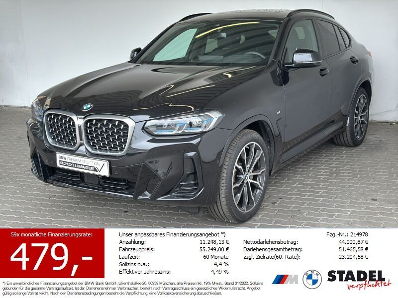 BMW X4 xDrive30d M Sport Navi.Laser.HuD.AHK.ACC.Pano