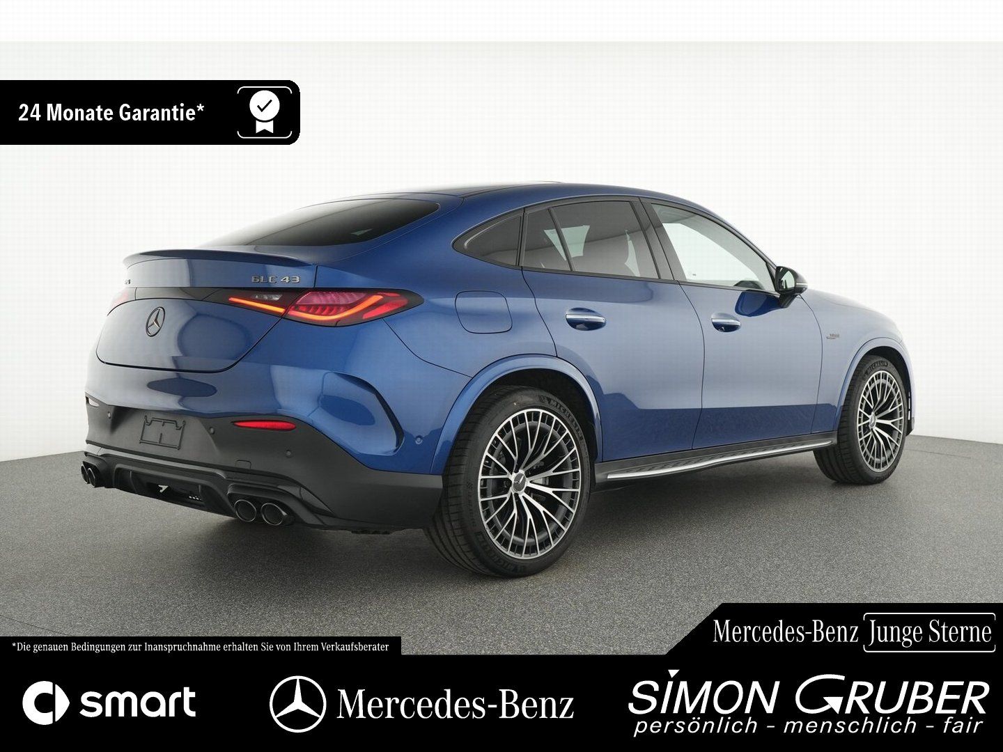 Mercedes-Benz GLC 43 4M Coupé AMG Night II RealPerfo Burm AHK