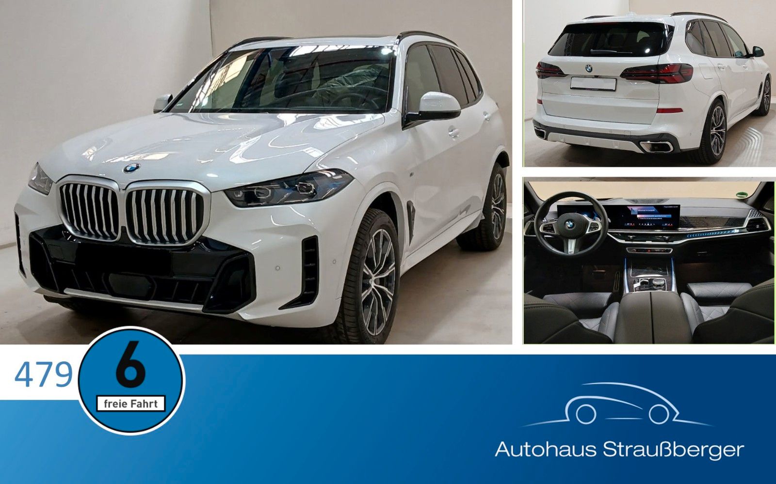 BMW X5 30d xDrive M Sport ACC AHK 4ZK Sthz. Pano H&K