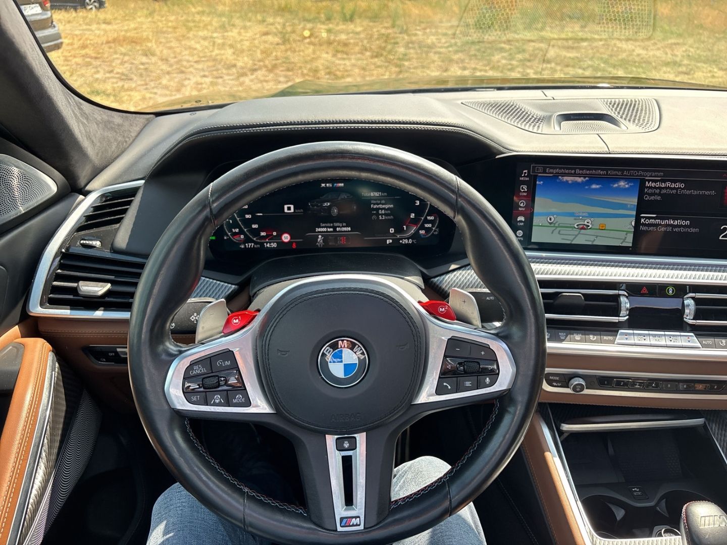 BMW X6 M Competition+HUD+TV+El. Panodach+ACC+360°Kam
