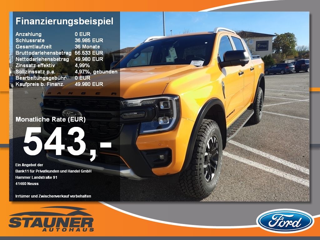Ford Ranger DOKA Wildtrak X 2.0l EcoBlue Standheizung