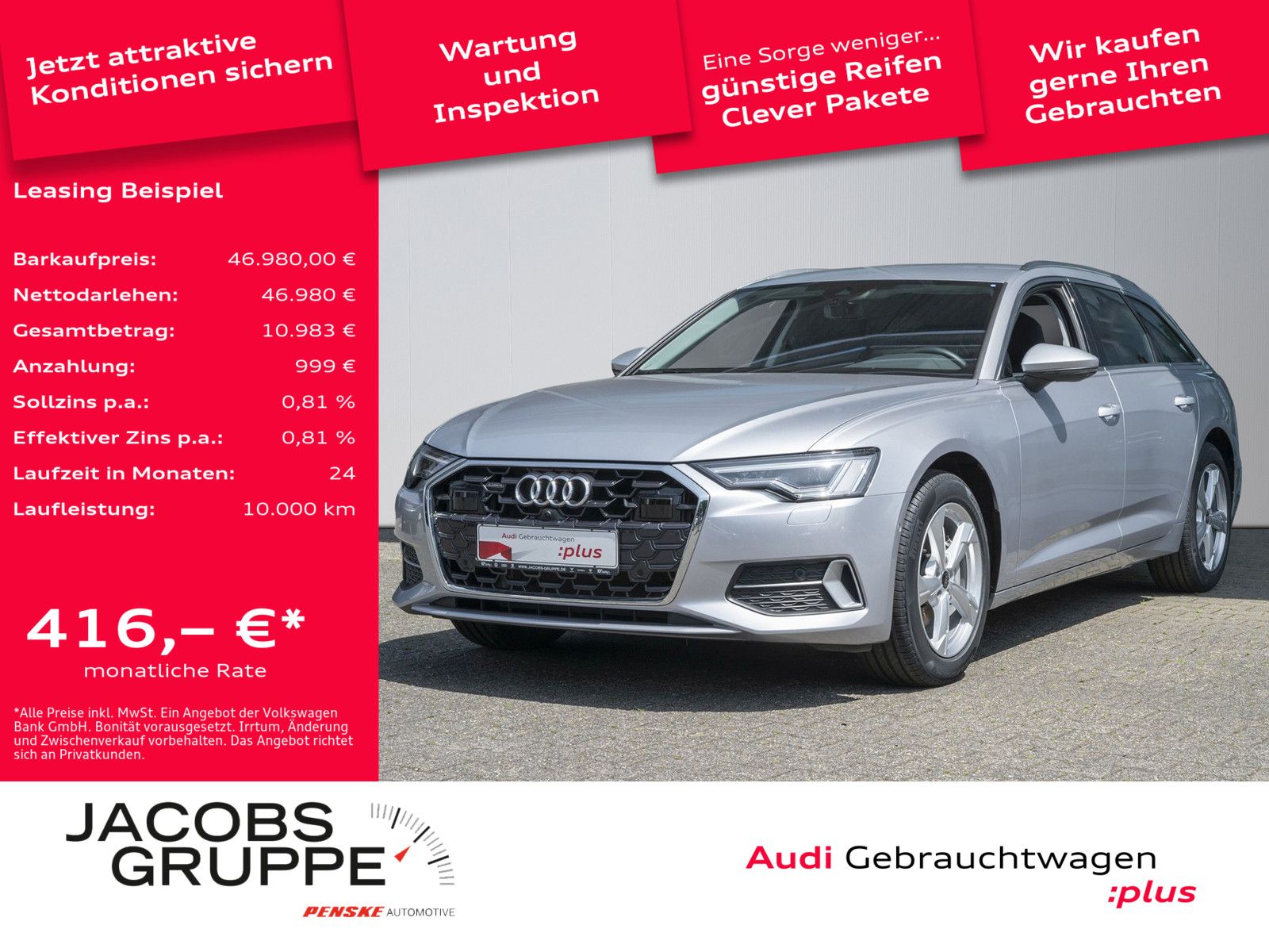 Audi A6 Avant 40 TDI quattro advanced - Samsaru's Car Outlet
