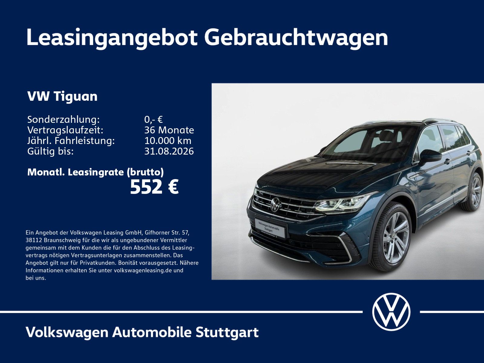 Volkswagen Tiguan R-Line 2.0 TDI DSG Navi Kamera Pano AHK