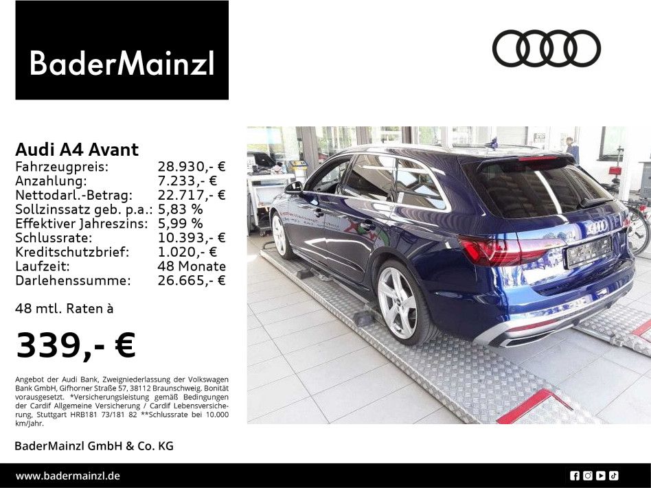 Audi A4 Avant S line 40 TDI quattro - Samsaru's Car Outlet