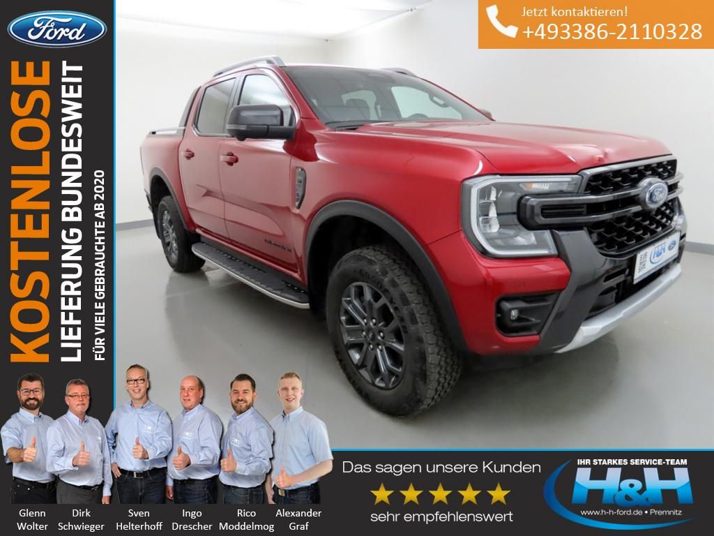 Ford Ranger 3.0 Aut. 4x4 Wildtrak AHK+ACC+360°Kamera
