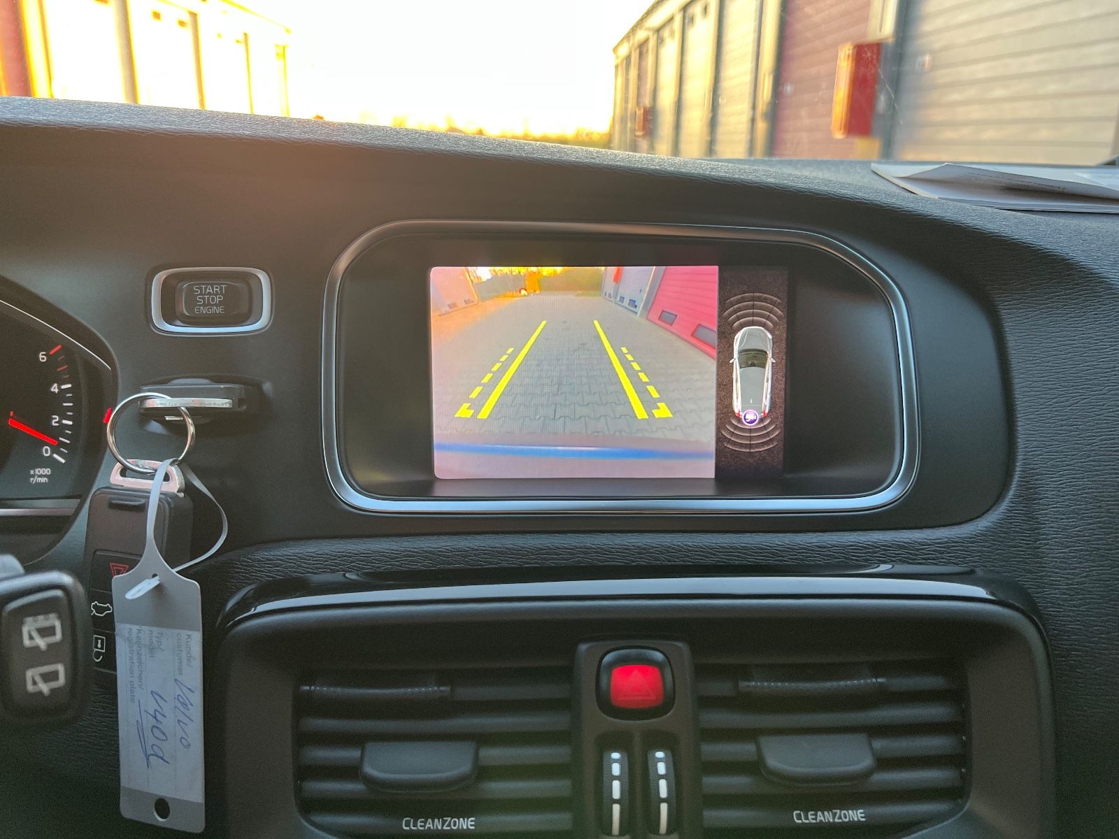 Volvo V40 Linje Svart+Kamera+LED+Tempomat+Start-Stop