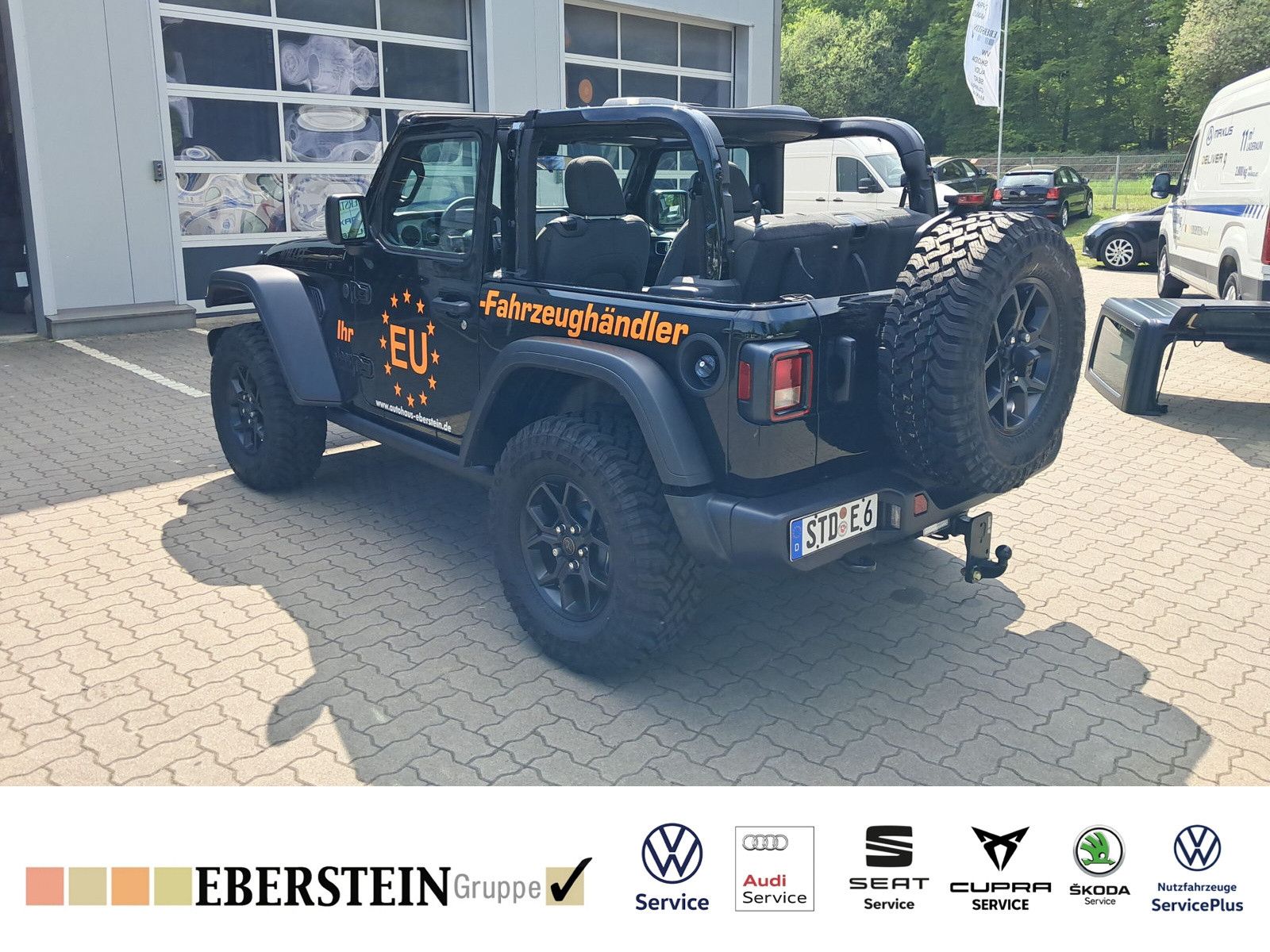 Jeep Wrangler Willy's 3,6 V6 AHK Hardtop Android Auto