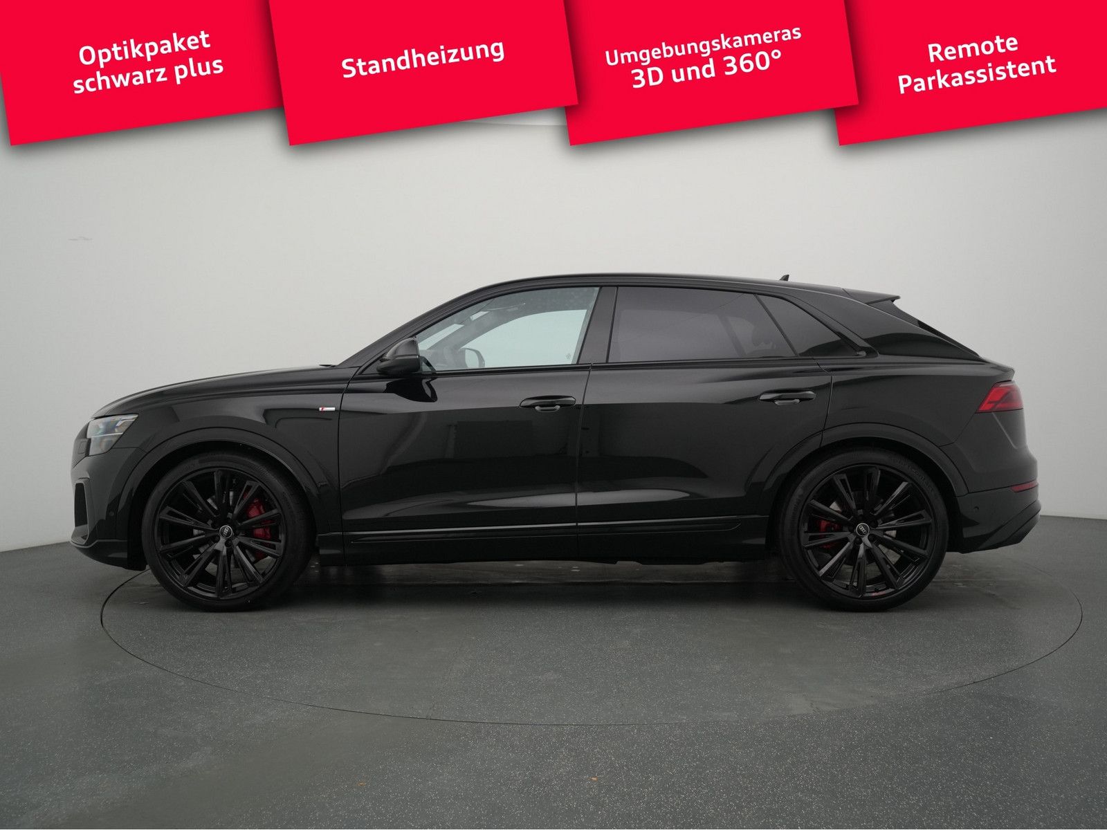 Audi Q8 S line business LASER B&O STANDHZ LEDER-RAUTE