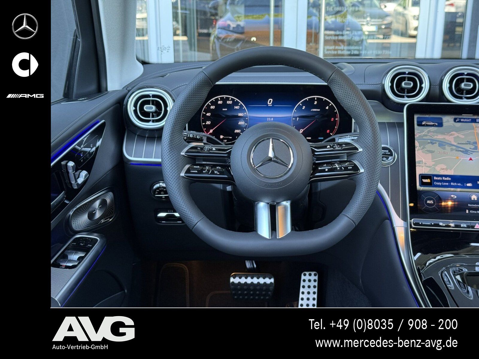 Mercedes-Benz GLC 450 d 4M AMG Pano HuD DIGITAL Stndhzg Night