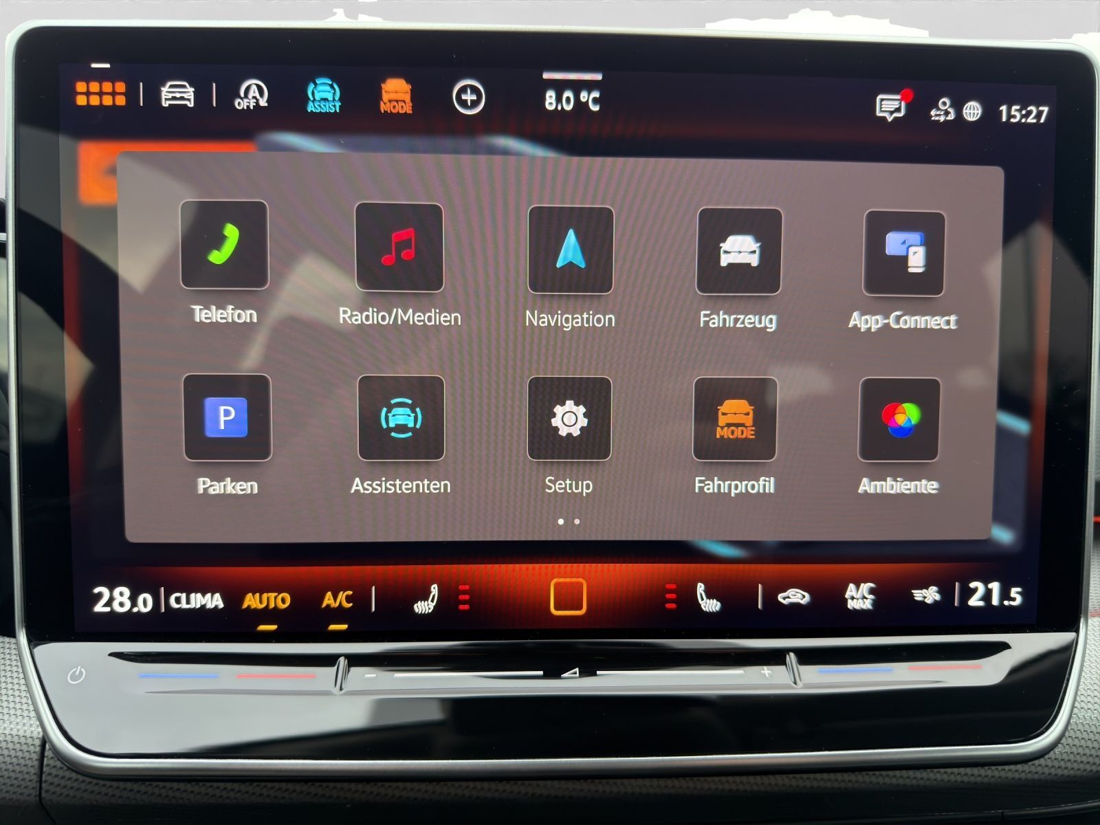 Volkswagen Golf 1.5 eTSI DSG STYLE MATRIX ASSIST AREAVIEW