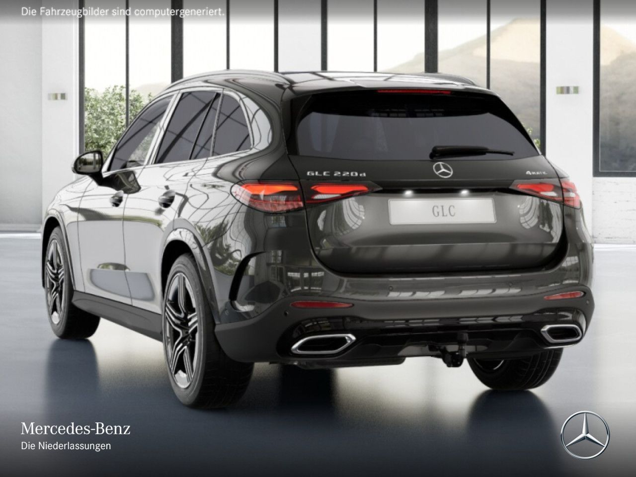 Mercedes-Benz GLC 220 d 4M AMG+NIGHT+PANO+360+AHK+TOTW+KEYLESS
