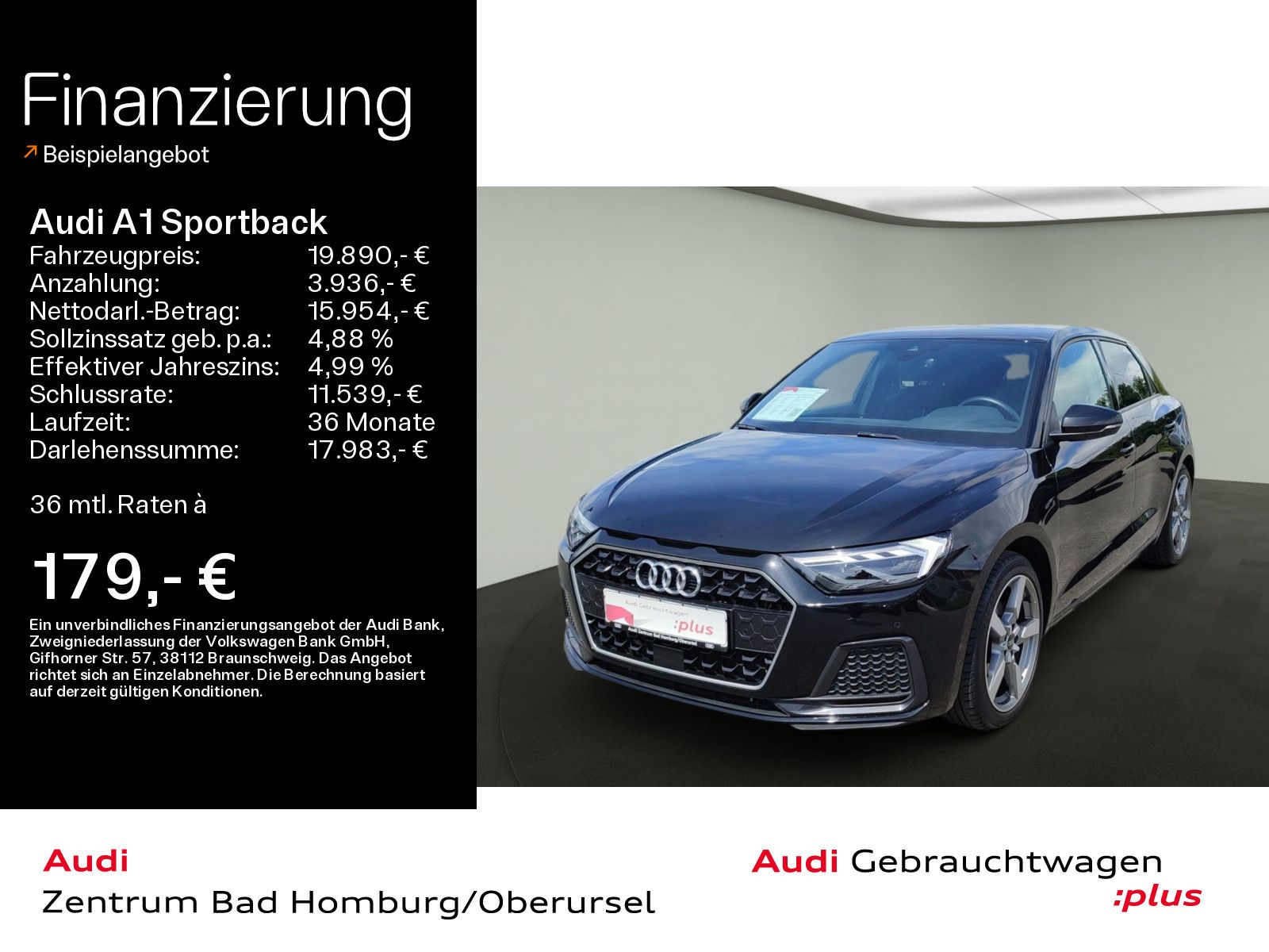 Audi A1 Sportback Advanced 30 TFSI - Samsaru's Car Outlet