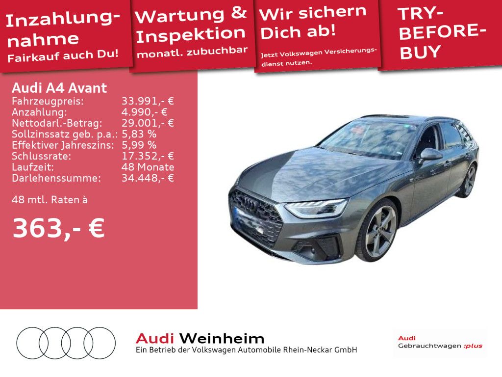 Audi A4 Avant 45 TFSI quattro S-Line - Samsaru's Car Outlet