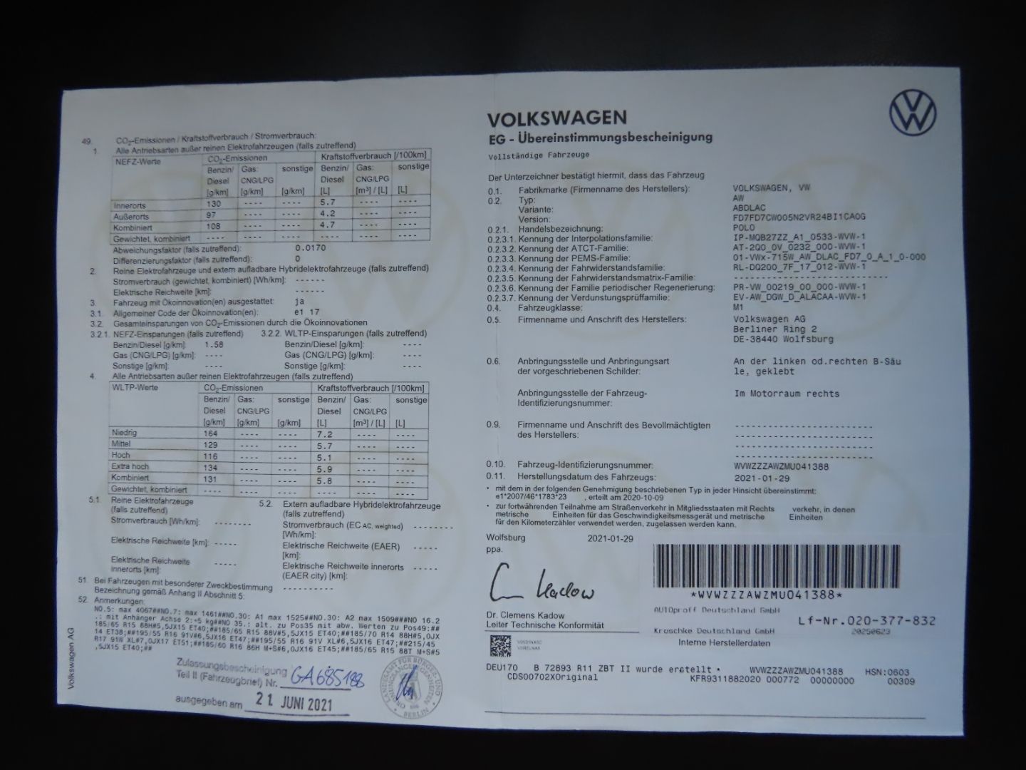 Volkswagen Polo VI 1.0 TSI - Samsaru's Car Outlet
