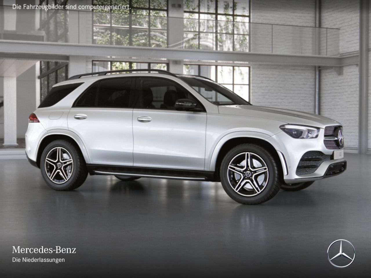 Mercedes-Benz GLE400d4M AMG Dist/Pano/Burme/Airm/Trittb/7.Sitz
