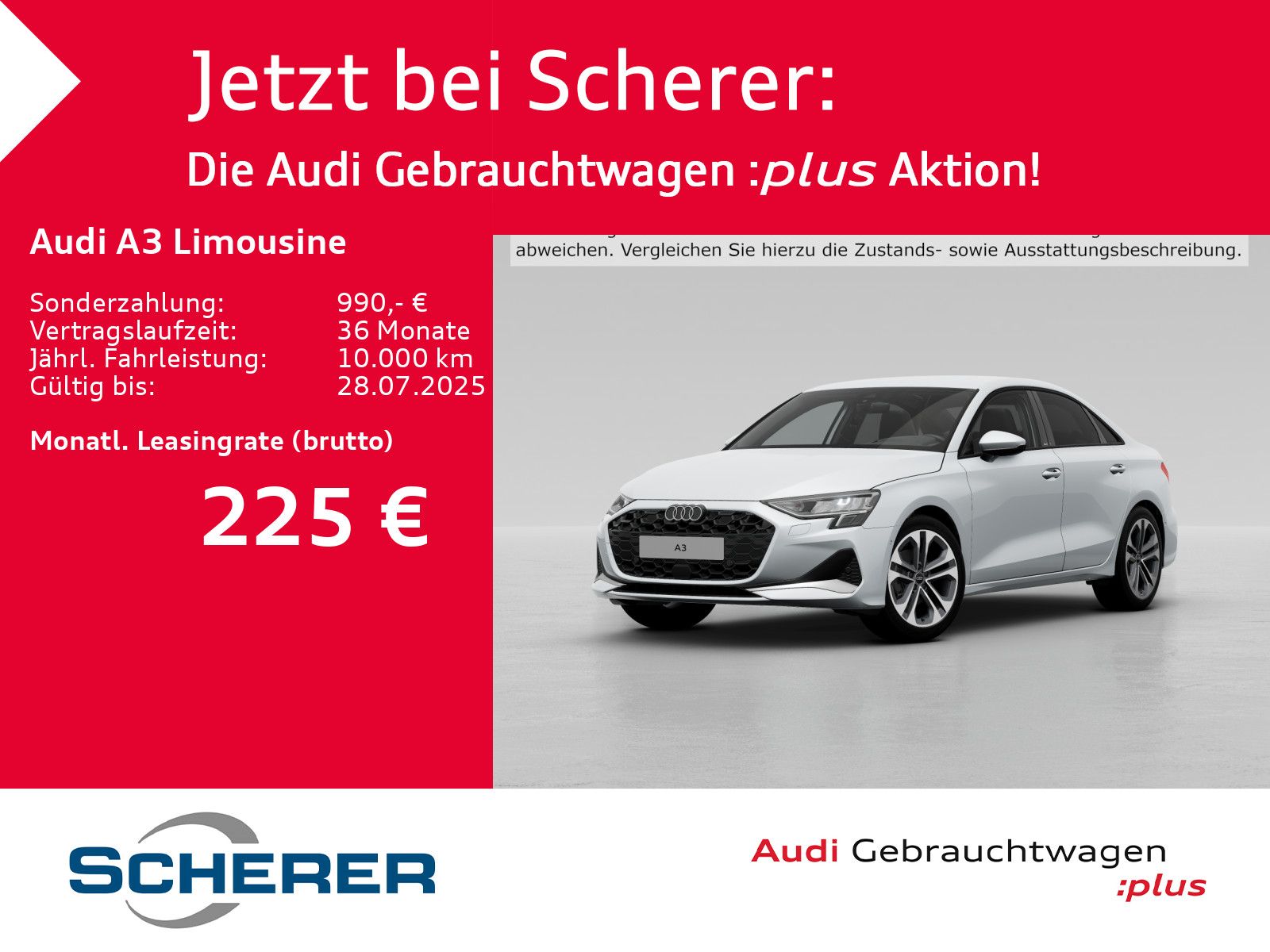 Audi A3 Limousine advanced 35 TFSI S - Samsaru's Car Outlet