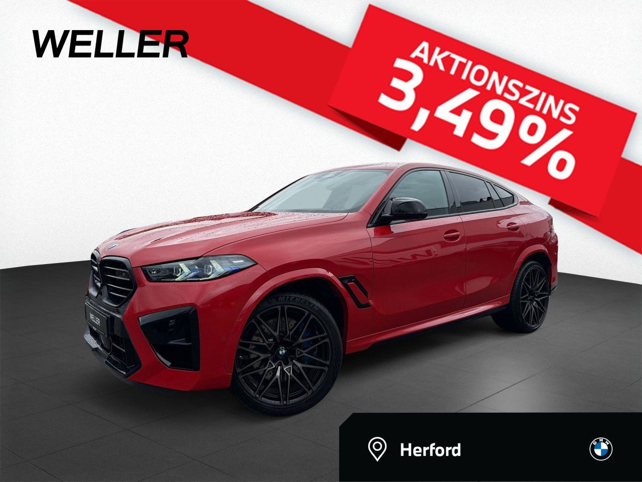BMW X6 M Comp. AdLED DAPr 360° Pano AHK M MultiSi
