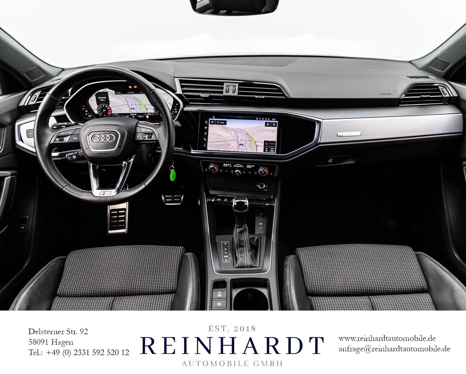 Audi Q3 SPORTBACK 40TFSi Q 2x S LINE 19Z/KAM./NAV+/VC