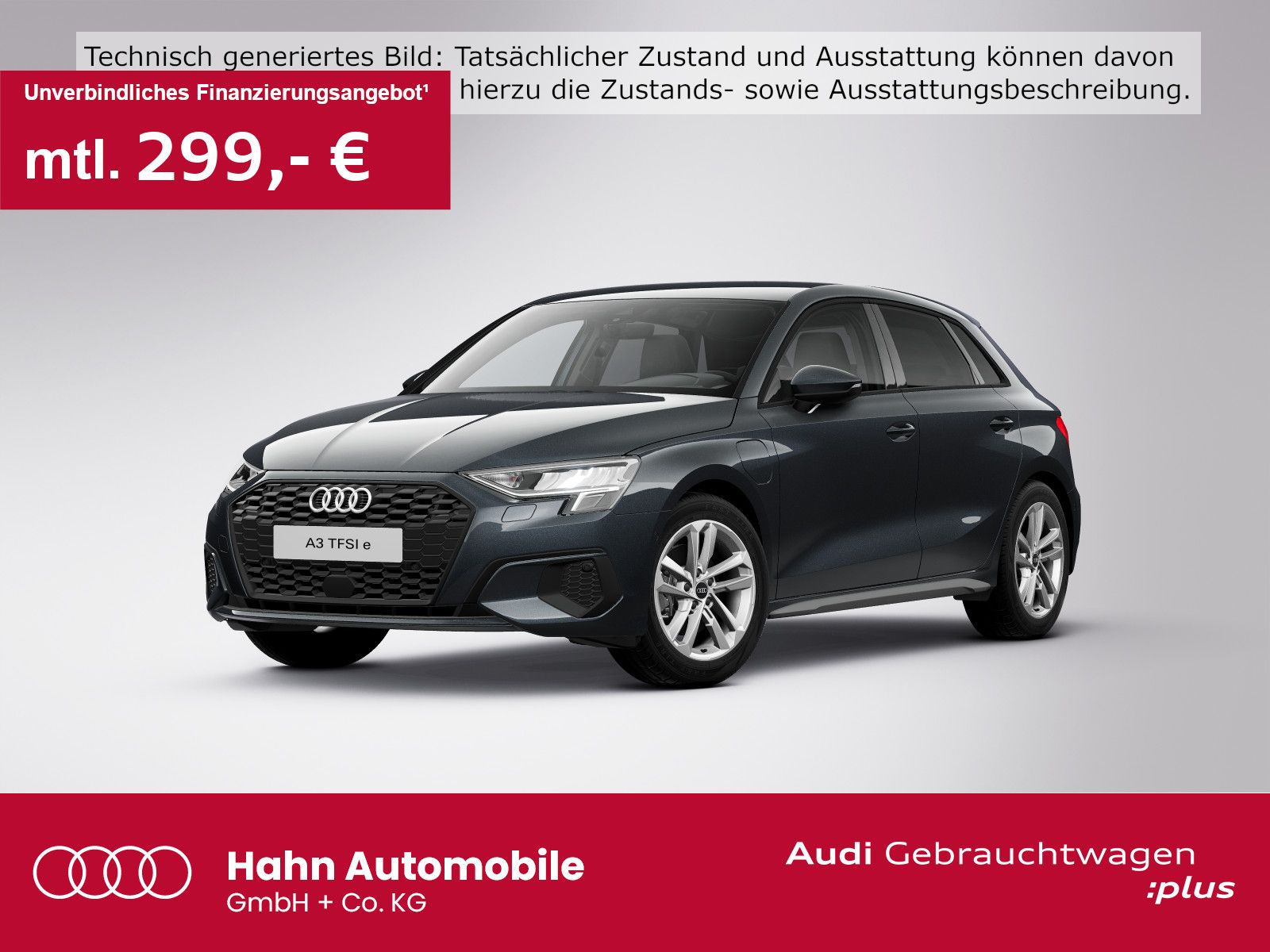 Audi A3 Sportback 40TFSIe S-tronic Virtual LED CAM