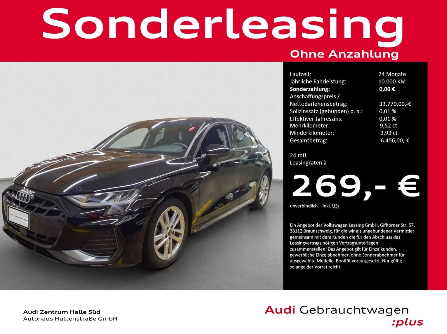 Audi A3 Sportback 35 TFSI S line - Samsaru's Car Outlet