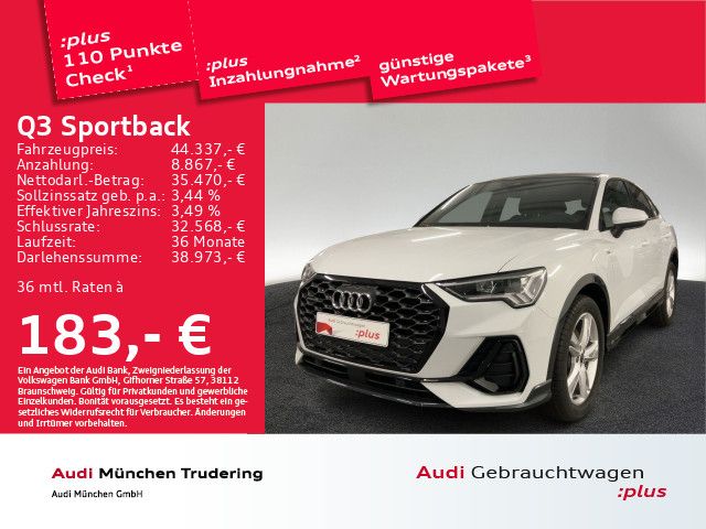 Audi Q3 Sportback 40 TFSI quattro S tronic S line - Samsaru's Car Outlet
