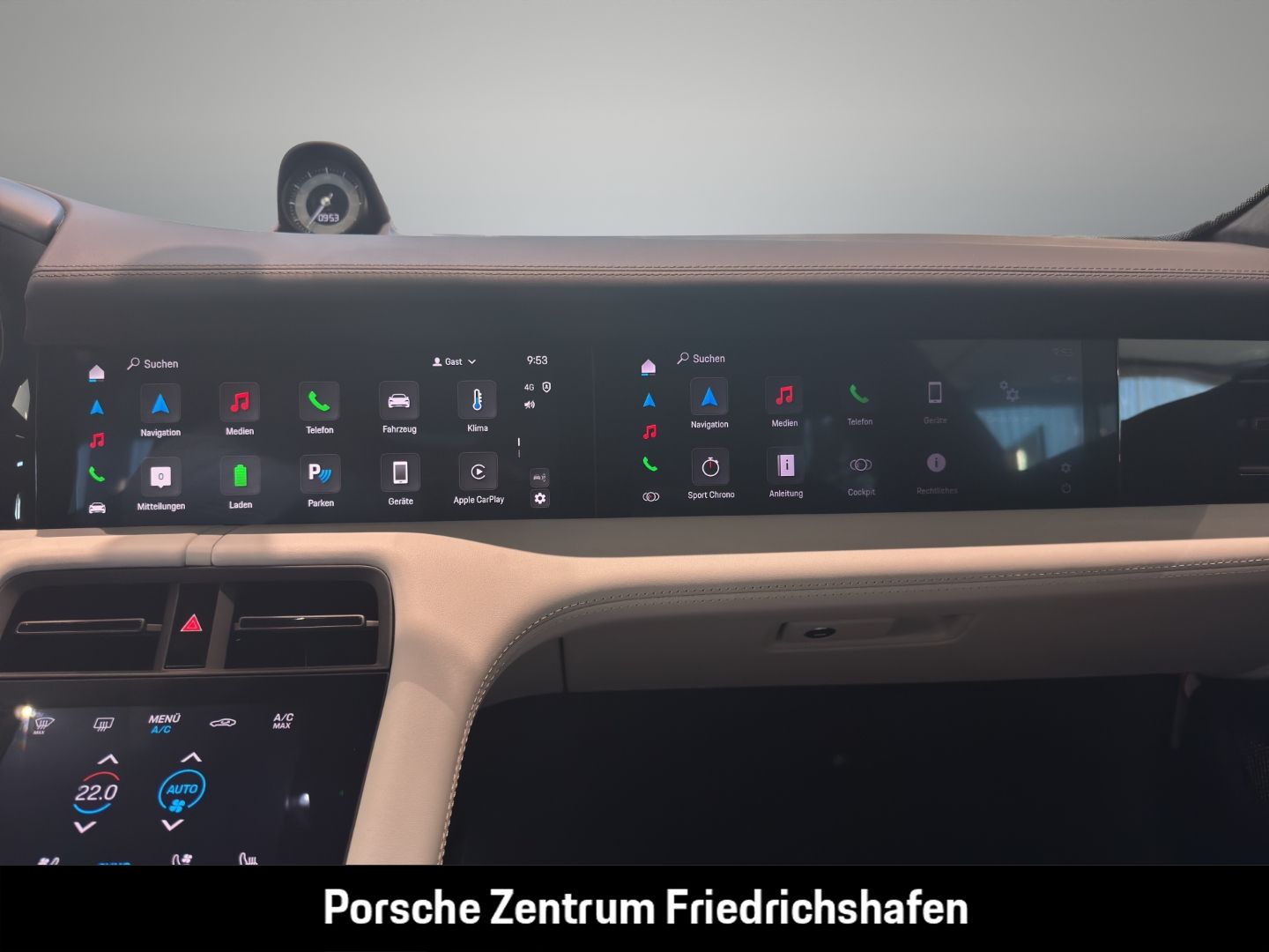 Porsche Taycan Turbo Sport Turismo InnoDrive Head-Up HUD