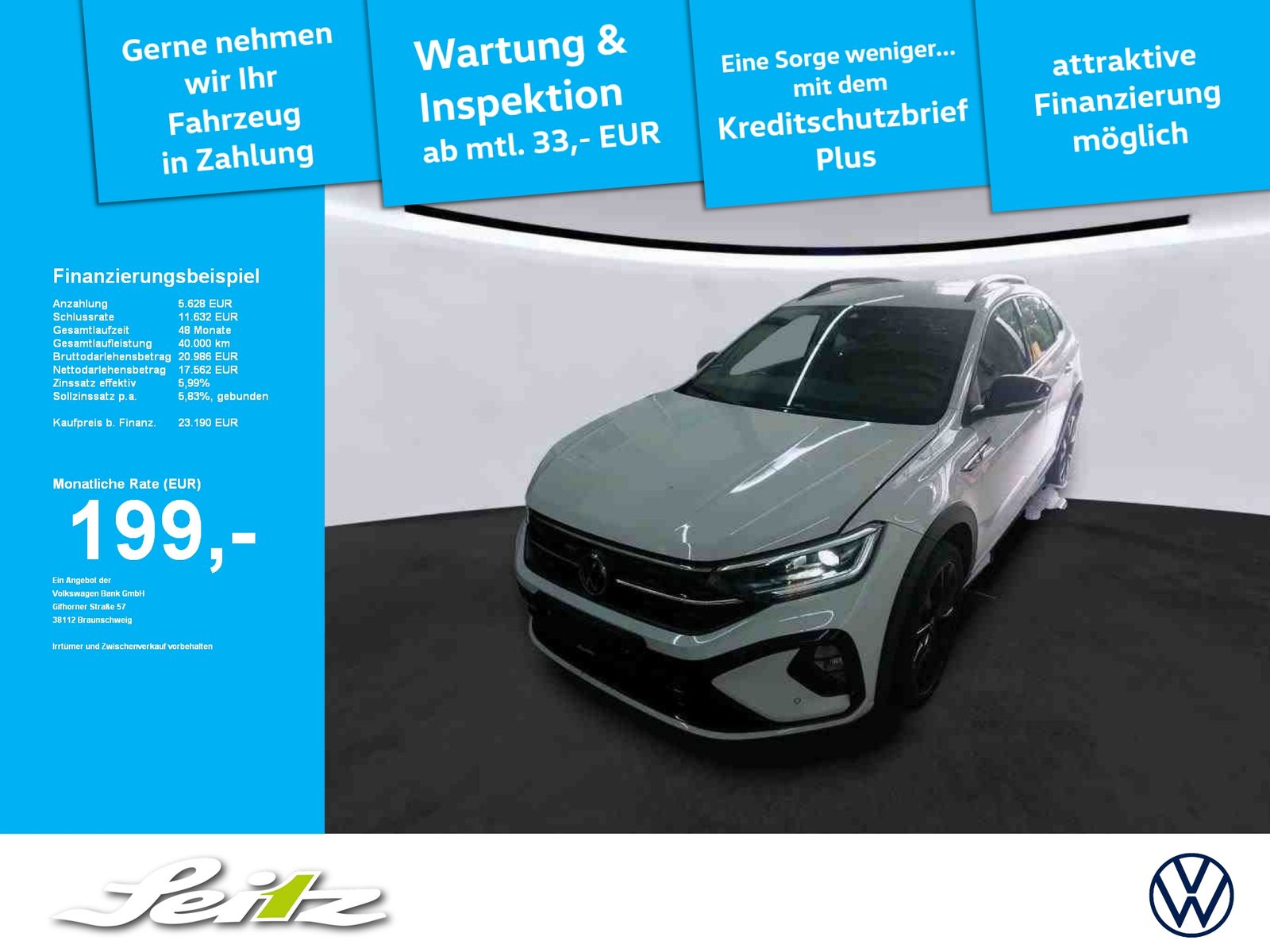 Volkswagen Taigo 1.5 TSI R-Line - Samsaru's Car Outlet