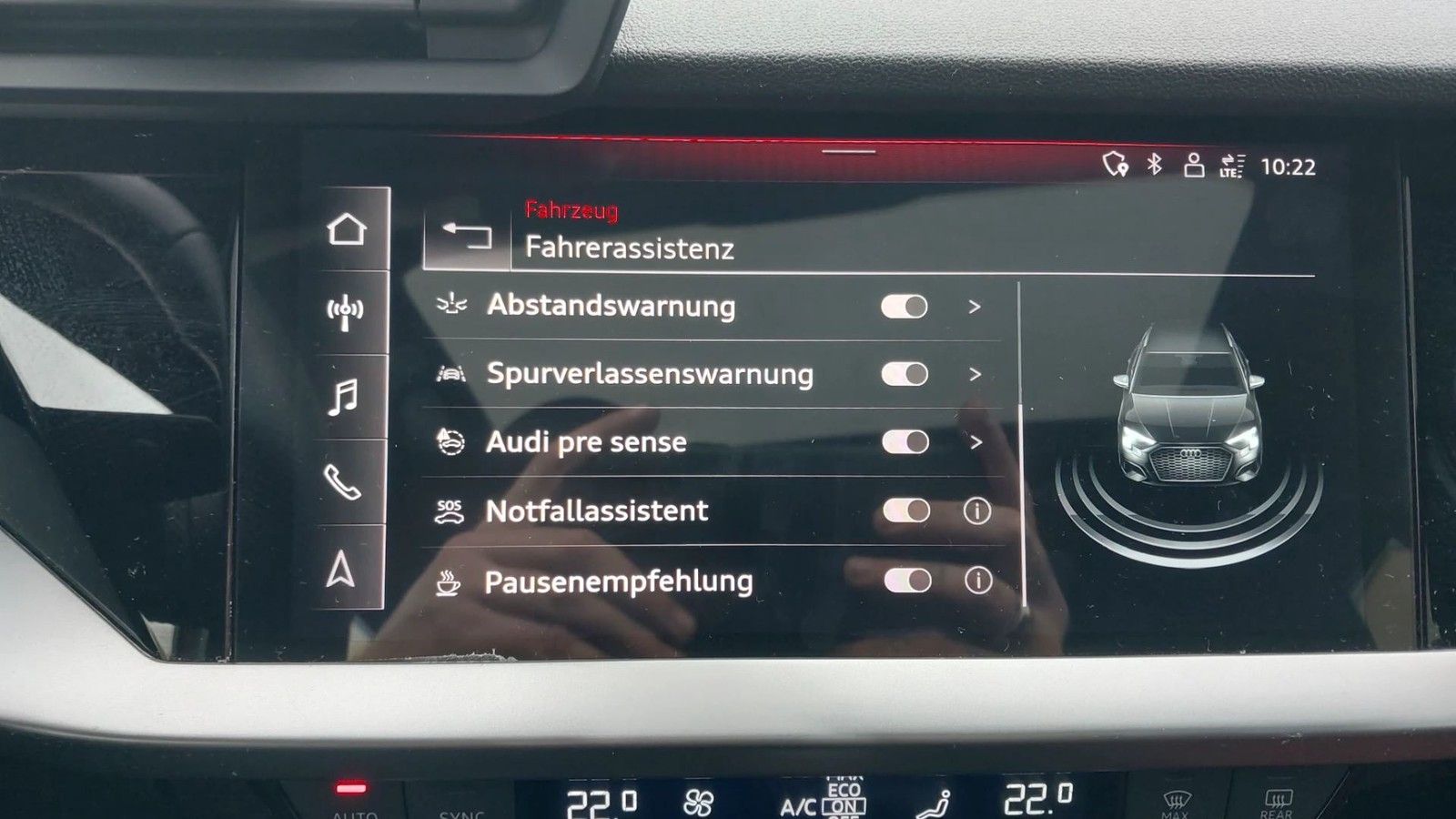 Audi A3 Sportback 30 TDI S line NAVI/LED/LEDER/PANO/S