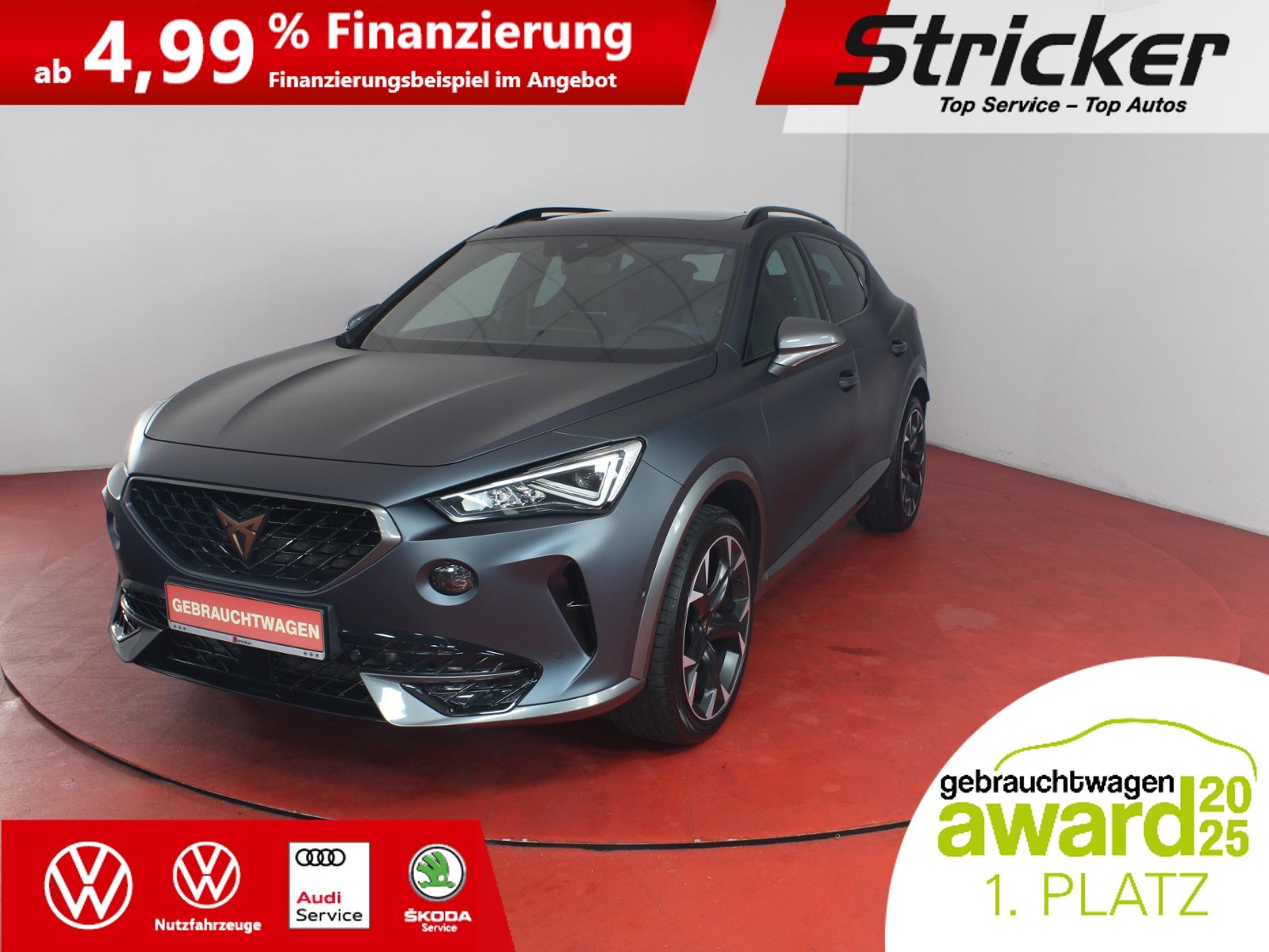 Cupra Formentor VZ 2.0TSI 327,-ohne Anzahlung AHK Pano