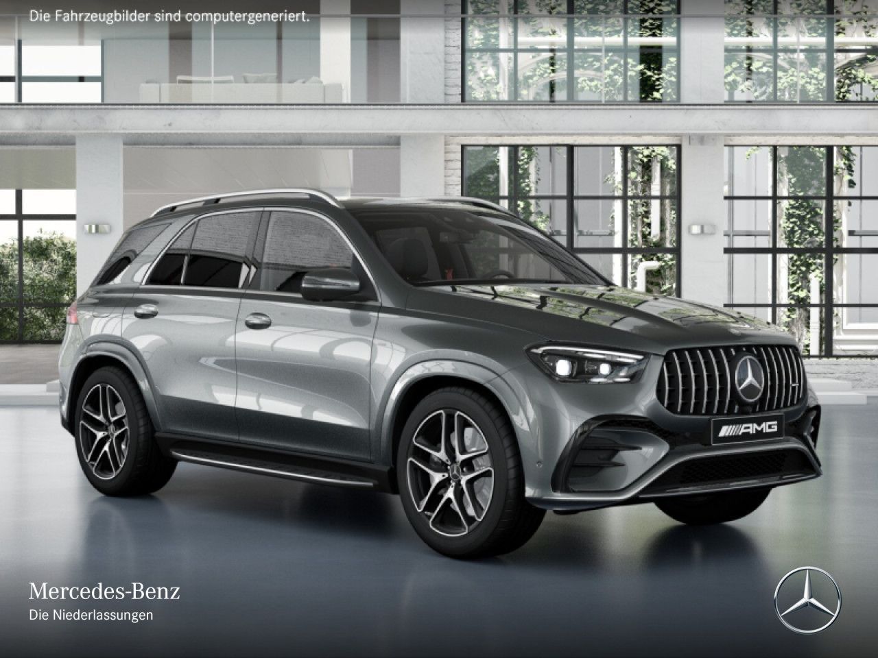 Mercedes-Benz GLE 53 4M PANO+360+AHK+MULTIBEAM+21"+SPUR+TOTW